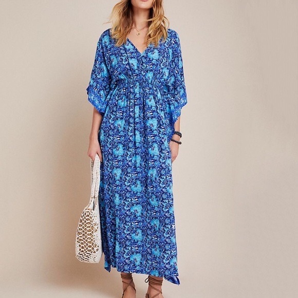 Anthropologie Other - Anthropologie Rujuta Sheth Marley Cinched Kaftan